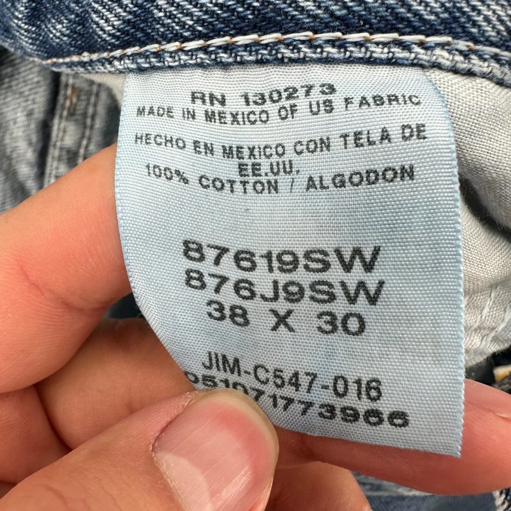 Rustler measurements waist